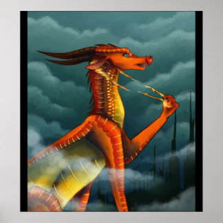 Peril wings of dragon fire cover poster