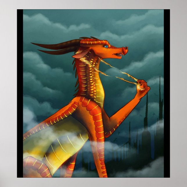 Peril wings of dragon fire cover poster (Front)