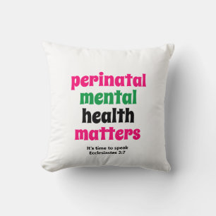Perinatal Mental Health Matters Cushion