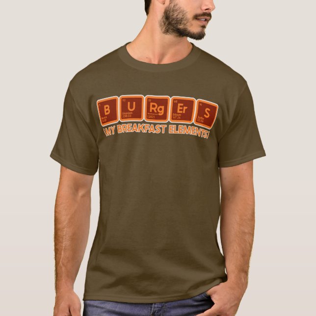 Periodic Burgers T-Shirt (Front)