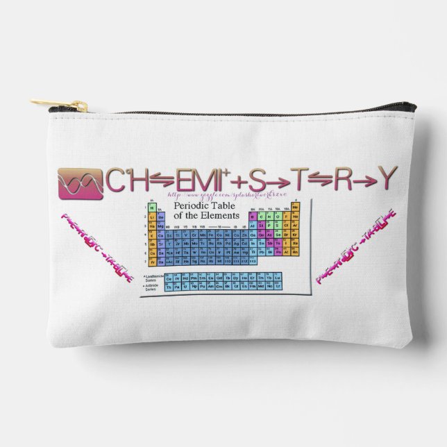 "Periodic Table" Accessory Pouch (Front)