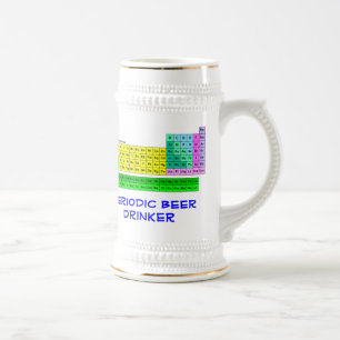 Periodic Table Beer Stein by Toolshed Labs
