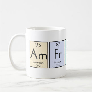 Periodic Table British Element Funny Joke Coffee Mug