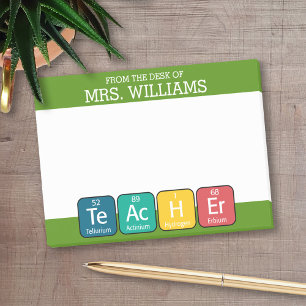 Periodic Table Elements Spelling Teacher Post-it Notes