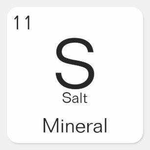 Periodic Table Herb & Spice Label