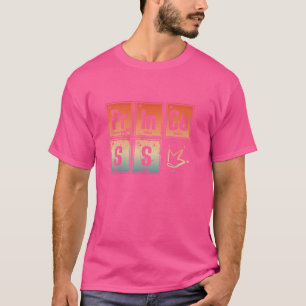 Periodic Table Inspired Fun Elements Read Princess T-Shirt