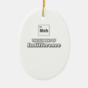 Periodic Table Mm Element of Cookie Ceramic Tree Decoration