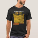 Periodic Table Of Beer - Craft Beer Style Brewery T-Shirt<br><div class="desc">Do you love beer and chemistry? Grab this funny craft beer outfit with lot of different craft beer styles. This is perfect for Men and Women, it can be worn at festivals, beer festivals or at home while you brew the next beer. A fun gift for Christmas. Science Always Has...</div>