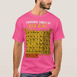 Periodic Table Of Beer Craft Beer Style Brewery  T-Shirt