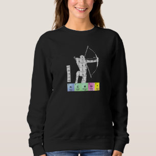 Periodic Table Of Elements Archery Sweatshirt