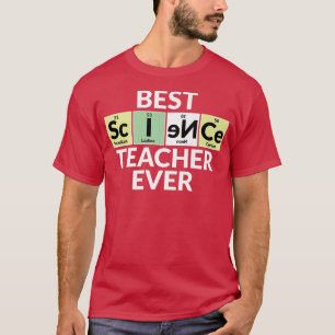 Periodic Table Of Elements - Best Science Teacher T-Shirt