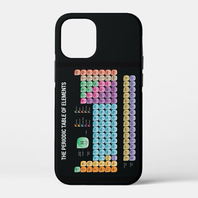 Periodic table of elements Case-Mate iPhone case (Back)