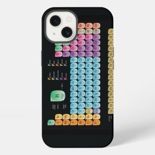 Periodic table of elements iPhone 13 case