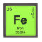 Periodic Table of Elements (Iron)
