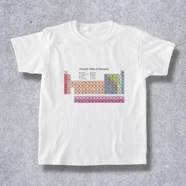 Periodic Table of Elements Kid T-Shirt (Periodic Table of Elements Kid T-Shirt)