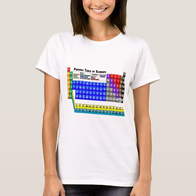 Periodic Table of Elements T-Shirt (Front)