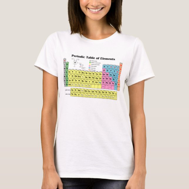 Periodic Table of Elements T-Shirt (Front)