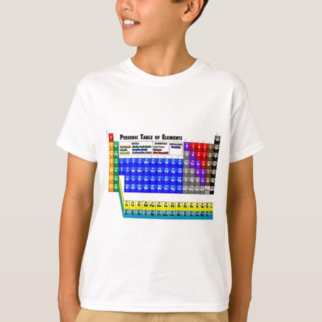 Periodic Table of Elements T-Shirt (Front)