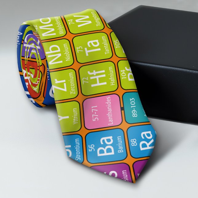 Periodic Table of Elements Tie (Custom Tie)