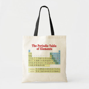 Periodic Table of Elements Tote Bag