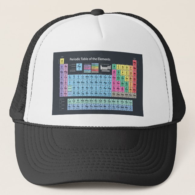 Periodic Table of Elements Trucker Hat (Front)