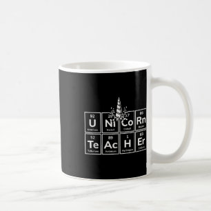 Periodic Table Of Elements Unicorn Teacher Back To Coffee Mug