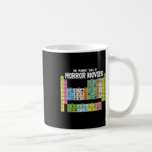Periodic Table Of Horror Movies Chemistry Science Coffee Mug