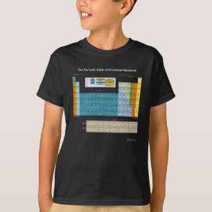 Periodic Table Of Nonsense Dark T-Shirt