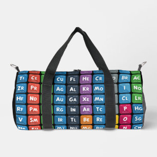 Periodic Table of the Elements 3 Duffle Bag
