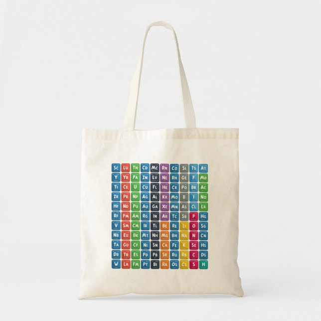 Periodic Table of the Elements 3 Tote Bag (Front)