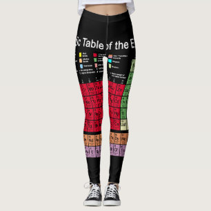 Periodic Table of the Elements Leggings