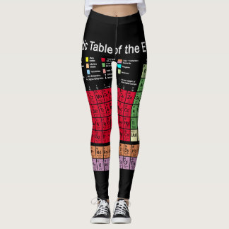Periodic Table of the Elements Leggings