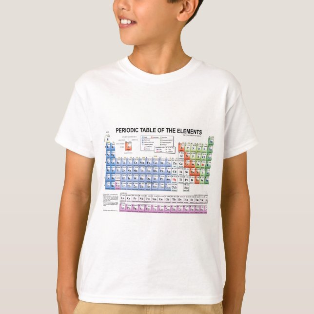 Periodic Table of the Elements T-Shirt (Front)