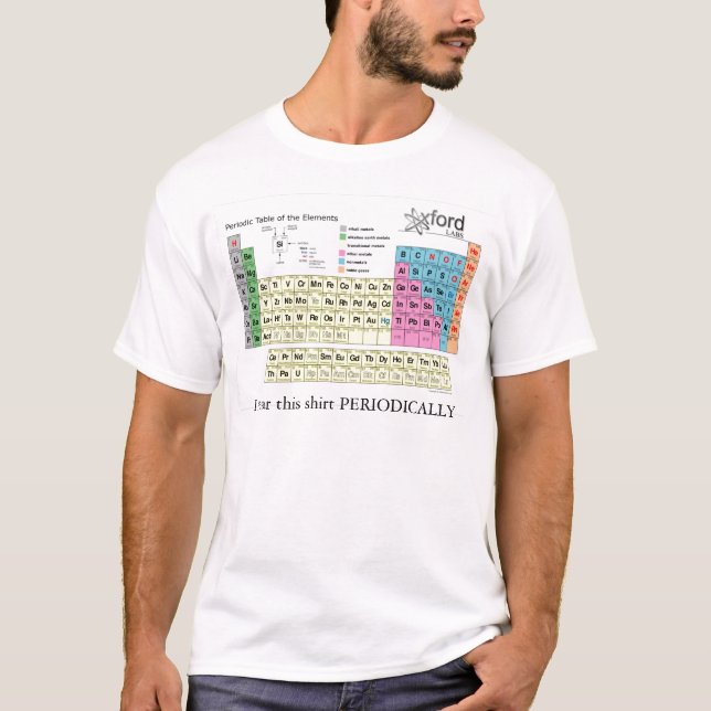 Periodic Table of the Elements T-Shirt (Front)