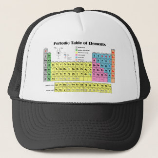 Periodic Table of the Elements Trucker Cap