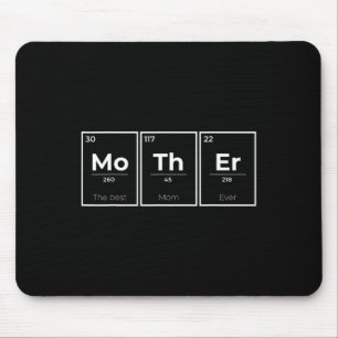 Periodic Table Science Funny Mothers Day Birthday  Mouse Pad