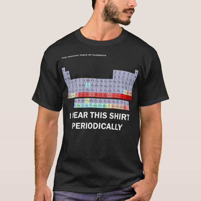 Periodic Table Science Gift bibi blocksberg pony  T-Shirt (Front)