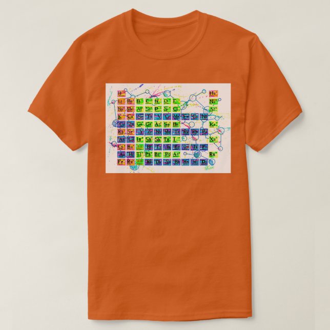 Periodic Table T-Shirt (Design Front)