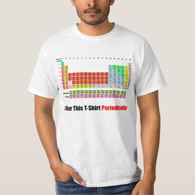 Periodic Table T-Shirt (Front)