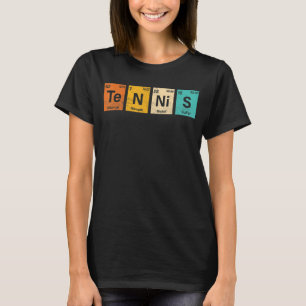 Periodic Table Tennis Player Tennis Love tennis p T-Shirt