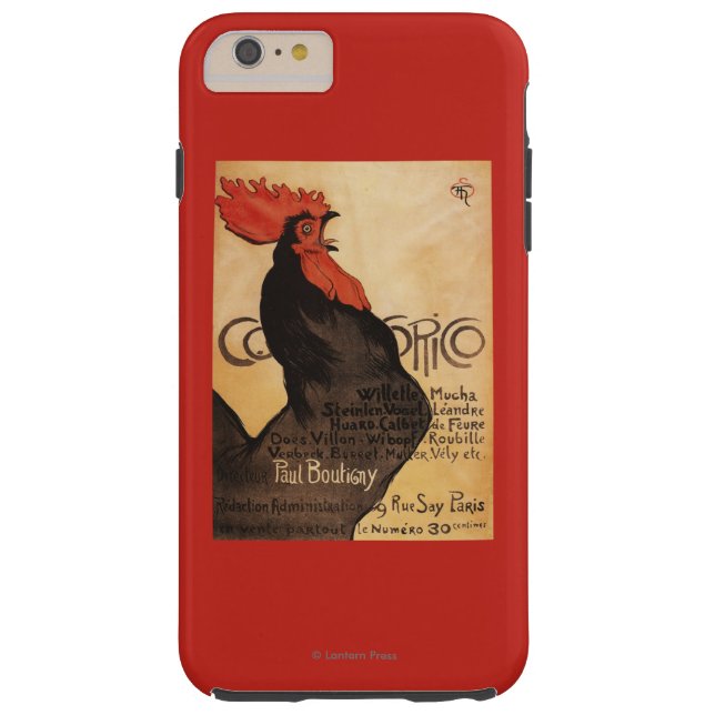 Periodical Cocorico Rooster Promotional Poster Case-Mate iPhone Case (Back)