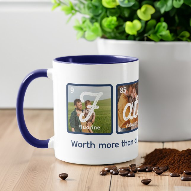 Periodical Table Elements Happy Father's Day Mug (Periodical Table Elements Happy Father's Day Mug)
