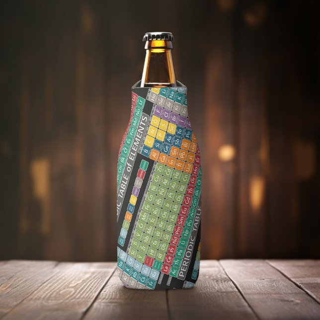 Periodically Periodic Table of Elements - Students Bottle Cooler (Personalized Bottle Cooler - Periodic Table Of Elements)