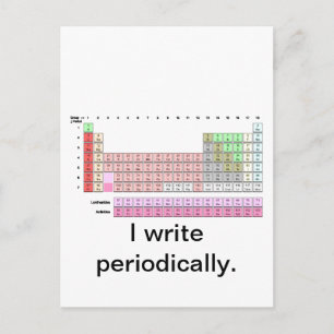 Periodically Postcard