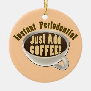 Periodontist Ceramic Tree Decoration