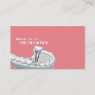 Periodontist Dentist Business Card