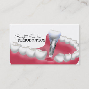 Periodontist Dentist Business Card