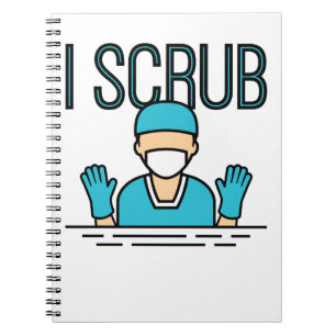 Perioperative Surgical Nurse I Scrub Notebook