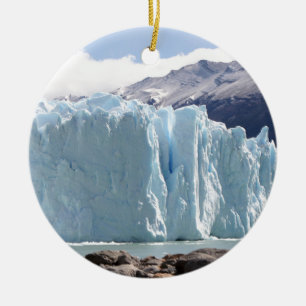 Perito Moreno Glacier, Argentina 2 Ceramic Tree Decoration