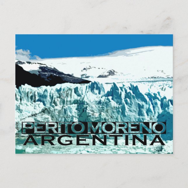 Perito Moreno Postcard (Front)